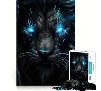 Puzzle del Re Leone arrabbiato per ragazzi,1000 pezzi,divertente gioco di memoria,superficie liscia e senza sbavature,regalo di compleanno,rompicapo (50x75cm)