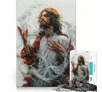Puzzle del sacrificio per adolescenti, 1000 pezzi, gioco intelligente, antistress, bordi affilati, regalo di compleanno (38x52cm)