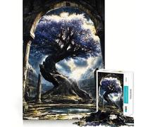 Puzzle del Santuario del Fiore Abbandonato, 1000 pezzi, per ragazzi, giocattolo intelligente, passatempo per la casa, taglio preciso, regalo pensato 38x52cm