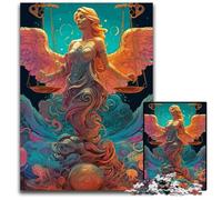 Puzzle del segno zodiacale Bilancia da 1000 pezzi per adulti. Puzzle per adulti. Regalo perfetto per la festa della mamma compleanni Natale. 1000 pezzi (38x26 cm).