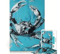 Puzzle del segno zodiacale del Cancro per adulti,1000 pezzi Divertimento e concentrazione Pezzi di dimensioni uniformi e precisi Attività per rafforzare i legami affettivi (38x52cm)