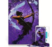 Puzzle del segno zodiacale del Sagittario per ragazzi,1000 pezzi,gioco stimolante per la mente,pezzi senza sbavature,taglio netto,facile da imparare,divertimento per tutta la famiglia (38x26cm)