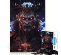 Puzzle del Signore Oscuro da 1000 pezzi per adolescenti migliora la memoria, rilassante e divertente, con bordi affilati, 50x75cm