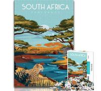 Puzzle del Sud Africa per adulti e adolescenti, puzzle, giocattoli, giochi educativi, antistress, fantastici regali e giocattoli 38x26cm
