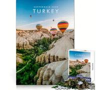 Puzzle del Tacchino della Cappadocia per adulti, 1000 pezzi, stimola la mente, offre relax e piacere, si incastra alla perfezione ed è un regalo significativo (50x75cm)