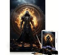 Puzzle del Tristo Mietitore degli Inferi per Adolescenti, 1000 pezzi, allenamento mentale, svago tranquillo, taglio uniforme, regalo di Natale unico (50x75cm)