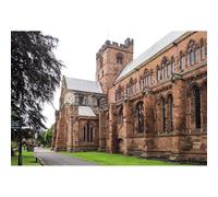 Puzzle della cattedrale di Carlisle in Inghilterra Regno Unito da 2000 pezzi per adulti, souvenir turistico e gioco educativo