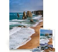 Puzzle della costa dei Dodici Apostoli, Australia, per ragazzi, 1000 pezzi, esercizio cognitivo, rilassante, divertente, senza bordi taglienti, regalo di Natale ideale (38x26cm)