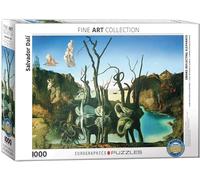 Puzzle Della Dali Swans Reflecting Elephants 1000 Pezzi Eurographic 68Cm X 48Cm