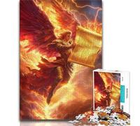 Puzzle della Dea Cosmica per Adolescenti, Puzzle da 1000 Pezzi, Antistress, Tempo Libero, con Poster Abbinato e Foglio di Quiz, 38x26cm