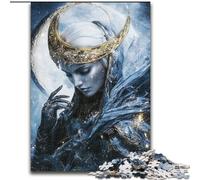 Puzzle della Dea della Luna da 1000 pezzi per adolescenti, regalo di gioco stimolante, ideale come regalo per tutta la famiglia (26x38cm)