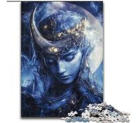 Puzzle della Dea della Luna per adulti e adolescenti, adatti dai 14 anni in su, decorazioni da parete, regali unici e di compleanno (26x38cm)