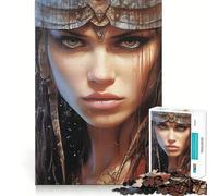 Puzzle della Donna Amazzone per adulti,1000 pezzi,gioco di abilità,fustellatura di alta precisione,sfida divertente per il tempo libero (38x26cm)