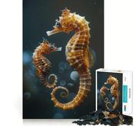 Puzzle della famiglia degli animali,1000 pezzi,gioco di memoria,taglio di precisione,attività creativa interattiva per stimolare la mente a casa (50x75cm)