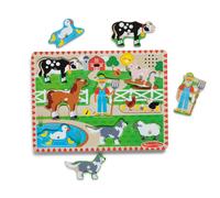 Puzzle della fattoria in legno di Melissa & Doug