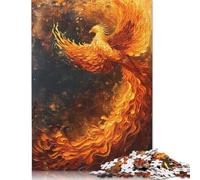 Puzzle della Fenice Celeste per tutta la famiglia, 100% cartone riciclato, per bambini e adulti dai 12 anni in su, regali di Halloween, 1000 pezzi (75x50 cm)