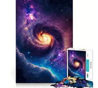 Puzzle della Galassia di Andromeda,1000 pezzi,divertente gioco di allenamento cognitivo,pezzi ad incastro perfetti,regalo di compleanno,rompicapo (38x52cm)