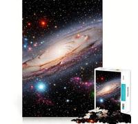 Puzzle della galassia di Andromeda nello spazio profondo,1000 pezzi,stimolante per la mente,divertente,senza sbavature,pezzi ben tagliati,ideale per le vacanze e l'intrattenimento in casa (38x26cm)