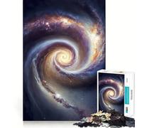 Puzzle della Galassia di Andromeda per adulti,1000 pezzi,gioco stimolante per la mente,pezzi precisi e facili da incastrare,attività rilassante di gruppo al chiuso (50x75cm)