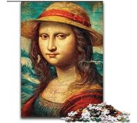 Puzzle della Gioconda per adulti e ragazzi, 1000 pezzi, giocattoli da gioco stimolanti Ogni pezzo è unico Gioco stimolante e divertente per tutta la famiglia (26x38cm)