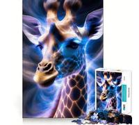 Puzzle della Giraffa Mitica per Ragazzi, 1000 Pezzi, Gioco di Logica Stimolante, Divertimento da Condividere, Bordi Chiarati, Regalo Perfetto (50x75cm)