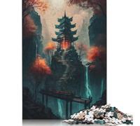 Puzzle della Grande Scalinata per Adulti, Puzzle Rompicapo Difficili e Difficili per Bambini Adulti, 1500 Pezzi (85x57cm)