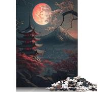 Puzzle della Luna di Sangue per adulti, rompicapo difficili e difficili per bambini adulti, 1500 pezzi (85x57 cm)