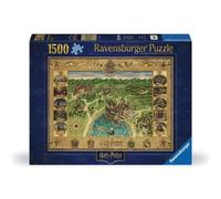 Puzzle della mappa di Hogwarts (1500 pezzi) 1 St