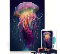 Puzzle della Misteriosa Medusa da 1000 pezzi per adulti, gioco di logica e relax, taglio preciso, regalo prezioso 38x52cm