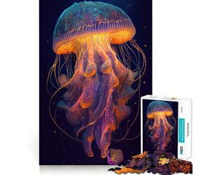 Puzzle della Misteriosa Medusa da 1000 pezzi per adulti, gioco di logica e relax, taglio preciso, regalo prezioso 50x75cm