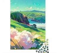 Puzzle della passeggiata mattutina per adulti e adolescenti, 1000 pezzi, puzzle in legno per adolescenti, regali, gioco rompicapo, 1000 pezzi (75x50 cm)