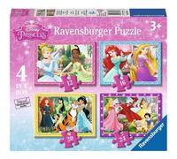 Puzzle della Principessa Disney, 4in1 1 St