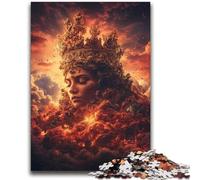 Puzzle della Regina Scheletro per Adulti e Adolescenti, Puzzle da 1000 Pezzi, Gioco per Famiglie, Antistress, Sfida Difficile, Ottimi Regali e Giocattoli (38X52cm)