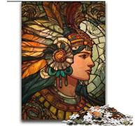 Puzzle della Sacerdotessa Maya per adolescenti da 2000 pezzi, giocattoli per l'intrattenimento della famiglia, ideali come regalo per tutta la famiglia (70x100cm)