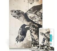Puzzle della saggia tartaruga per adulti,1000 pezzi,gioco stimolante per la mente,taglio preciso,allineamento perfetto,attività di condivisione per i propri cari (38x26cm)