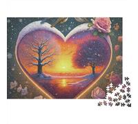Puzzle della Strega, Foresta Magica, Puzzle da 1000 Pezzi, Carta Riciclata per Adulti, Impossibile, Difficile, Per Ammazzare il Tempo, Regalo Antistress, 75x50cm/1000pcs