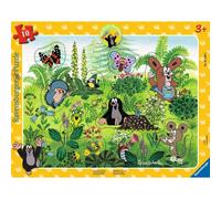 Puzzle della talpa ravensburger: divertimentoß in giardino 10 pezzi 1