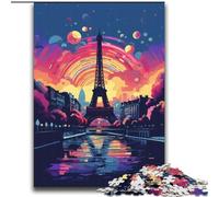 Puzzle della Torre Eiffel per adolescenti da 2000 pezzi, giochi divertenti per famiglie, attività divertenti da fare a casa, regalo di compleanno, regali da viaggio (70x100cm)