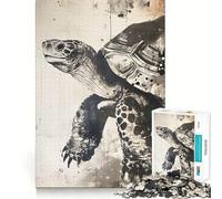 Puzzle della Vecchia Tartaruga Saggia,1000 pezzi,gioco di abilità mentale,taglio laser di alta qualità,esercizio mentale per momenti di tranquillità a casa (50x75cm)