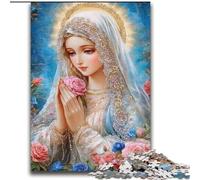 Puzzle della Vergine Maria per adulti, puzzle da 2000 pezzi, gioco stimolante, ideale come regalo per tutta la famiglia (70x100cm)