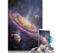 Puzzle della Via Lattea, Universo e Galassia per adolescenti, gioco educativo e sfida giocattolo, ideale come regalo per tutta la famiglia, 50x75cm