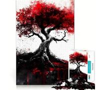 Puzzle dell'Albero del Mondo Yggdrasil per adulti,1000 pezzi,gioco stimolante per la mente,taglio preciso,allineamento perfetto,attività di condivisione per i propri cari (50x75cm)