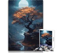 Puzzle dell'albero della vita cosmico per adolescenti, 1000 pezzi Imparare giocando Regalo sentito per occasioni speciali Dimensioni: 50x75cm
