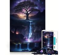 Puzzle dell'Albero della Vita per adulti, 1000 pezzi, sfida per la mente, calma e creatività, pezzo da collezione 38x26cm