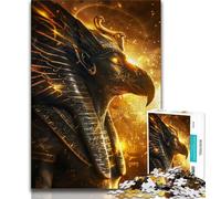 Puzzle dell'antico dio egizio Ra puzzle da 1000 pezzi per adulti ideale come regalo per tutta la famiglia adatto per bambini di età compresa tra 26 e 14 anni (26x38cm)