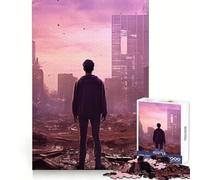 Puzzle dell'Apocalisse da 1000 pezzi per adolescenti, gioco di logica e divertimento rilassante con bordi lisci, regalo creativo 38x52cm