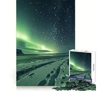 Puzzle dell'Aurora del Nord da 1000 pezzi per adolescenti, gioco di logica e abilità, momento di serenità, taglio preciso, (50x75cm)