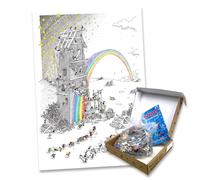 PUZZLE DELLE FORMICHE fabio vettori FABBRICA ARCOBALENO made in italy 540 PEZZI