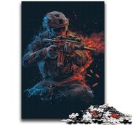 Puzzle delle forze speciali da 2000 pezzi per adulti e ragazzi, per ammazzare il tempo in vacanza, con pezzi completamente interconnessi e di forma casuale (70X100cm)