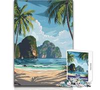 Puzzle delle isole Phi Phi, Thailandia, 1000 pezzi, gioco divertente per lo sviluppo cognitivo, regalo speciale per una celebrazione premurosa, dimensioni 50x75cm